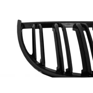 Kit Exterior compatibil cu BMW Seria 3 E90 (2005-2008) M-Technik Design cu Grile Centrale Negru Lucios-image-6039369