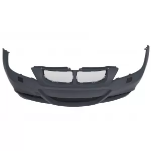 Kit Exterior compatibil cu BMW Seria 3 E90 (2005-2008) M-Technik Design cu Grile Centrale Negru Lucios-image-6100978