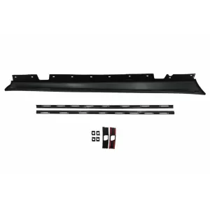 Kit Exterior compatibil cu BMW Seria 3 E90 (2005-2008) M-Technik Design cu Grile Centrale Negru Lucios-image-6100987