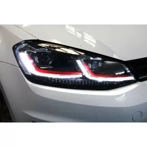 LED Scheinwerfer VW Golf 7 VII 12-17 Facelift G7.5 GTI Look Dynamic Blinker RHD--image-6040333