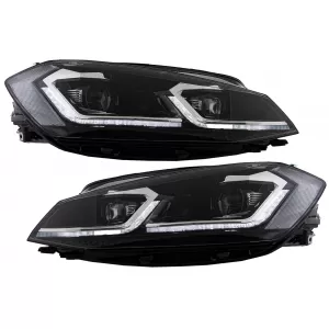 LED-Scheinwerfer für VW Golf 7.5 VII Facelift 17+ Sequentielle dynamische-image-6049223