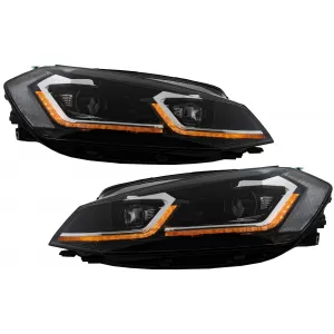 LED-Scheinwerfer für VW Golf 7.5 VII Facelift 17+ Sequentielle dynamische-image-6049225