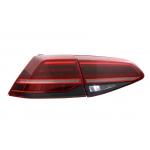 Full LED Taillights suitable for VW Golf 7 & 7.5 VII (2012-2019) Facelift Retrofit G7.5 Look Dynamic Sequential Turning Lights Dark Cherry Red