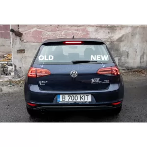 Full LED Taillights suitable for VW Golf 7 & 7.5 VII (2012-2019) Facelift Retrofit G7.5 Look Dynamic Sequential Turning Lights Dark Cherry Red