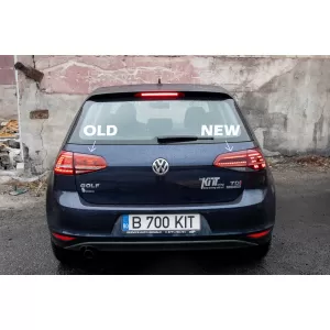 Full LED Taillights suitable for VW Golf 7 & 7.5 VII (2012-2019) Facelift Retrofit G7.5 Look Dynamic Sequential Turning Lights Dark Cherry Red