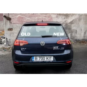Full LED Taillights suitable for VW Golf 7 & 7.5 VII (2012-2019) Facelift Retrofit G7.5 Look Dynamic Sequential Turning Lights Dark Cherry Red