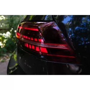 Full LED Taillights suitable for VW Golf 7 & 7.5 VII (2012-2019) Facelift Retrofit G7.5 Look Dynamic Sequential Turning Lights Dark Cherry Red