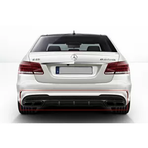 Bara Spate cu Ornamente Tobe Sistemul de Evacuare compatibil cu Mercedes E-Class W212 Facelift (2013-2016) E63 Design-image-6039841