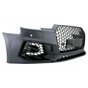 Frontstoßstange für Audi A4 B9 8W Limousine Avant 2016-2018 Quattro RS4 Look Gitter-image-6073627