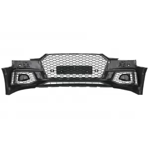 Frontstoßstange für Audi A4 B9 8W Limousine Avant 2016-2018 Quattro RS4 Look Gitter-image-6073628