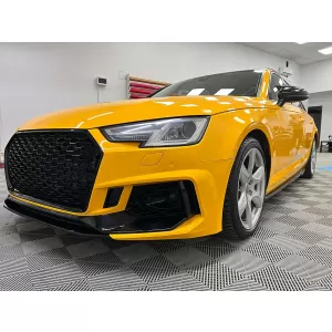 Frontstoßstange für Audi A4 B9 8W Limousine Avant 2016-2018 Quattro RS4 Look Gitter-image-6104530