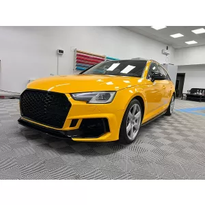 Frontstoßstange für Audi A4 B9 8W Limousine Avant 2016-2018 Quattro RS4 Look Gitter-image-6104531