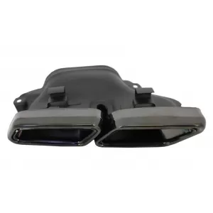 Rear Bumper Exhaust Muffler Tips suitable for MERCEDES Benz W222 S-Class (2013-2017) S65 A-Design-image-6039910