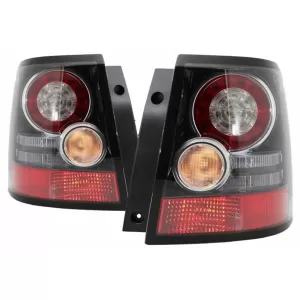 Ornament bondou portbagaj Crom si Stopuri LED compatibil cu Land Range Rover Sport L320 (2005-2011) Facelift Look Aubiography Design-image-6039951