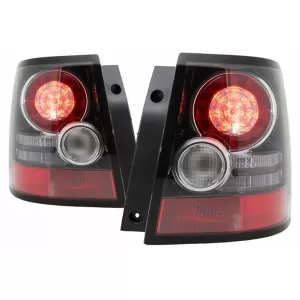 Ornament bondou portbagaj Crom si Stopuri LED compatibil cu Land Range Rover Sport L320 (2005-2011) Facelift Look Aubiography Design-image-6039953