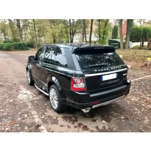 Ornament bondou portbagaj Crom si Stopuri LED compatibil cu Land Range Rover Sport L320 (2005-2011) Facelift Look Aubiography Design-image-6039959