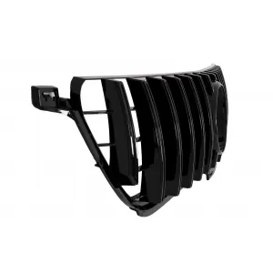 Front Grille suitable for Mercedes ML-Class W166 (2012-2014) GT-R Panamericana Design Black
