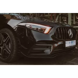 Középső rács Mercedes A-osztály W177 Hatchback / V177 Sedan (04.2018-) GT-R Panamericana Design Fekete-image-6090884