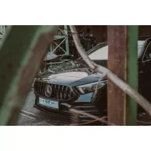 Középső rács Mercedes A-osztály W177 Hatchback / V177 Sedan (04.2018-) GT-R Panamericana Design Fekete-image-6090885