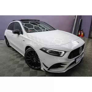 Középső rács Mercedes A-osztály W177 Hatchback / V177 Sedan (04.2018-) GT-R Panamericana Design Fekete-image-6094931