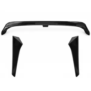 Windshield Roof Wing Fins Spoiler suitable for VW Golf 7 VII (2012-2017) Facelift GTI Design