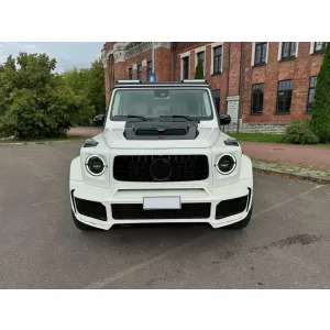 Hood Scoop Bonnet suitable for Mercedes W463 G-Class (1989-2018) Real Carbon
