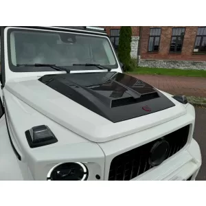 Hood Scoop Bonnet suitable for Mercedes W463 G-Class (1989-2018) Real Carbon
