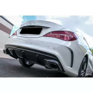 Hátsó lökhárító diffúzor MERCEDES W117 CLA (2013-2018), Facelift CLA45 dizájn-image-6072923