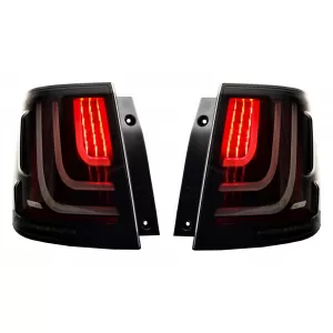 Luces traseras Glohh LED LightBar adecuadas para Range Rover Sport L320 (2005-2013) GL-3x Dynamic Smoke-image-6041146