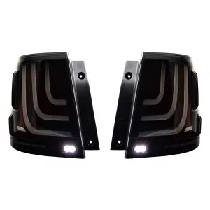 Luces traseras Glohh LED LightBar adecuadas para Range Rover Sport L320 (2005-2013) GL-3x Dynamic Smoke-image-6041150