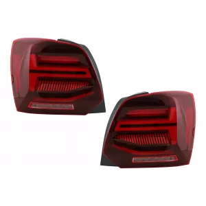image-12-Rücklichter LED für VW Polo 6R 6C 61 11-17 Dynamisch Lichter Drehen Vento Look
