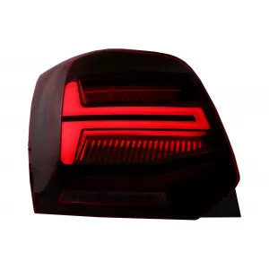 Stopuri Full LED compatibil cu VW POLO 6R 6C 61 (2011-2017) Semnal Dinamic Led Vento Look-image-6043059