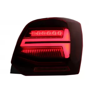 Stopuri Full LED compatibil cu VW POLO 6R 6C 61 (2011-2017) Semnal Dinamic Led Vento Look-image-6043063