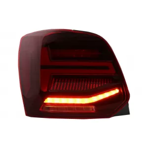 Stopuri Full LED compatibil cu VW POLO 6R 6C 61 (2011-2017) Semnal Dinamic Led Vento Look-image-6043065