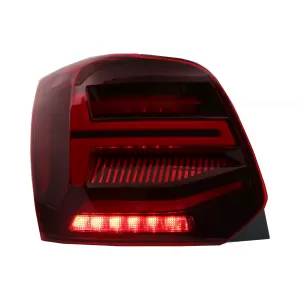 Stopuri Full LED compatibil cu VW POLO 6R 6C 61 (2011-2017) Semnal Dinamic Led Vento Look-image-6043068