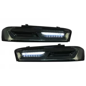 Full LED hátsó lámpa Chevrolet Camaro (2015-2017) szekvenciális, dinamikus LED irányjelzővel-image-6043156
