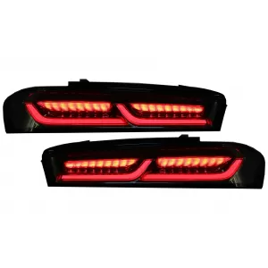 Full LED hátsó lámpa Chevrolet Camaro (2015-2017) szekvenciális, dinamikus LED irányjelzővel-image-6043158