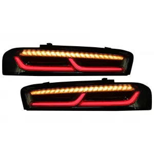 Full LED hátsó lámpa Chevrolet Camaro (2015-2017) szekvenciális, dinamikus LED irányjelzővel-image-6043159