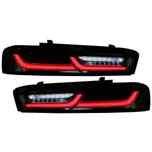 Full LED hátsó lámpa Chevrolet Camaro (2015-2017) szekvenciális, dinamikus LED irányjelzővel-image-6043160