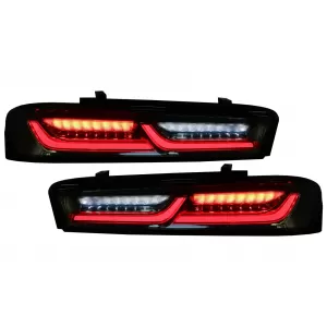 Full LED hátsó lámpa Chevrolet Camaro (2015-2017) szekvenciális, dinamikus LED irányjelzővel-image-6043161
