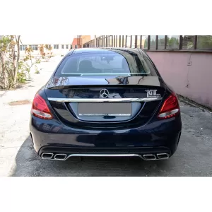 Trunk Spoiler suitable for Mercedes C-Class W205 (2014-2020) Shiny Black