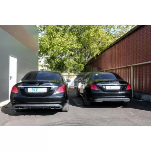 Trunk Spoiler suitable for Mercedes C-Class W205 (2014-2020) Shiny Black