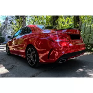 Trunk Boot Lid Spoiler suitable for Mercedes CLA C117 W117 (2013-2018) Shiny Black