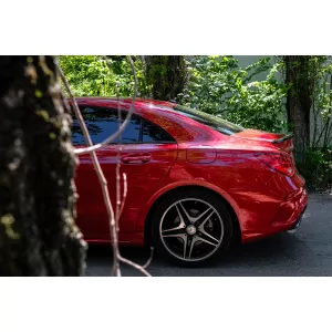 Trunk Boot Lid Spoiler suitable for Mercedes CLA C117 W117 (2013-2018) Shiny Black