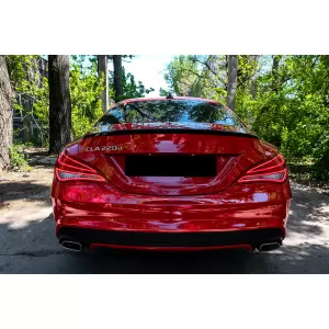 Trunk Boot Lid Spoiler suitable for Mercedes CLA C117 W117 (2013-2018) Shiny Black