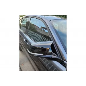 Couvre rétroviseur pour BMW F20 F21 F22 F23 F30 F31 F32 F33 F36 Noir Brillant-image-6337612