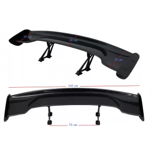 Eleron Spoiler Universal Reglabil GT Design Carbon Real-image-6042884