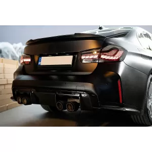 Trunk Spoiler suitable for BMW 3 Series F30 F80 (2011-2018) M4 Design Real Carbon