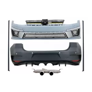 image-47-Body Kit VW Golf 7 VII 5G1 2012-2017, R400 dizájn, komplett kipufogórendszerrel