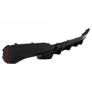 Rear Bumper Diffuser suitable for BMW 5 Series G30 G31 Limousine Touring (2017-up) M5 Design Piano Black